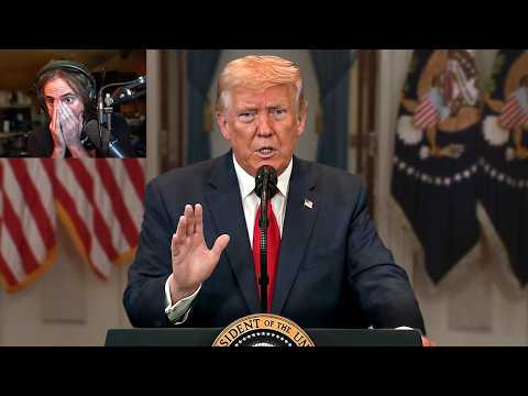 Trump just addressed the nation..