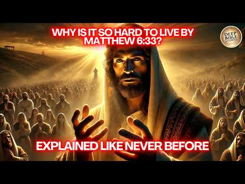 Why Is It SO HARD to Put God First? (Matthew 6:33 Explained!)