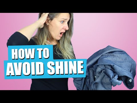 How to Stop Shine Marks While Ironing - Avoiding Scorch Marks and Shiny Streaks