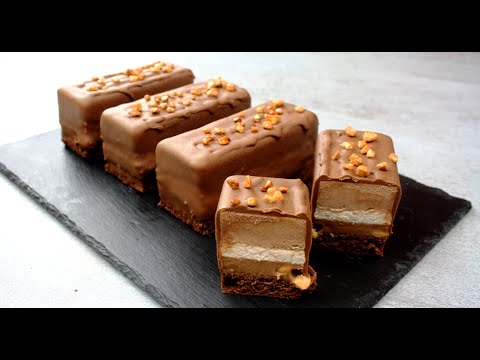 НАРЕЗНОЕ Муссовое пирожное СНИКЕРС! Mousse cake SNEAKERS!