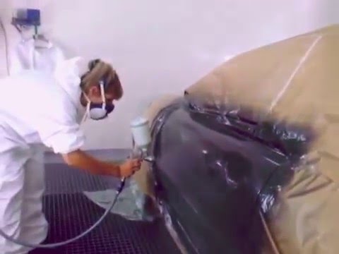 application d'un vernis