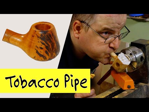 How to Make a Tobacco Pipe | A Beginner is Making a Thing | Process Walk Through