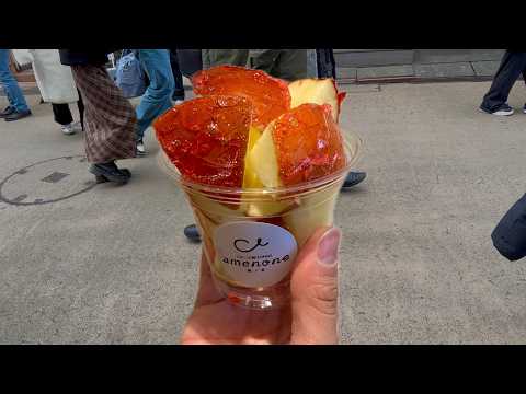10 Amusing Japanese Street Food 🍡🍎 Kamakura