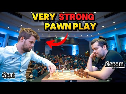 Magnus Carlsen VS Ian Nepomniachtchi || Tata Steel India Rapid 2019, Round 2