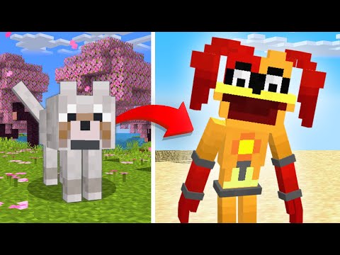 I remade every mob into Poppy Playtime 3 in Minecraft