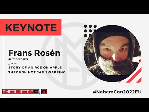 #NahamCon2022EU: Story of an RCE on Apple Through Hot Jar Swapping by Frans Rosen