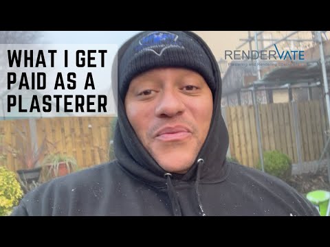 My Pay as a Plasterer... (day in the life)