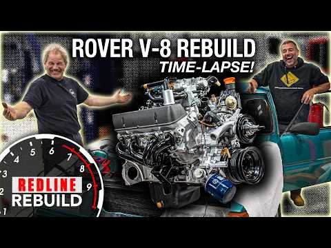 Tired V-8 engine gets TOTAL rebuild for Jason Cammisa's Rover SD1 | Redline Rebuild