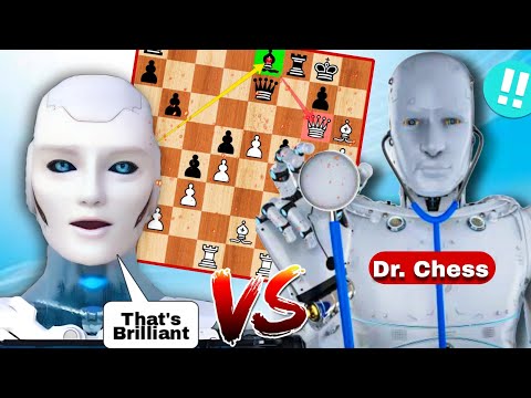 Dr. Chess BRILLIANTLY Trapped Stockfish's Queen But Can He Defeat Stockfish? | Chess | Chess com |