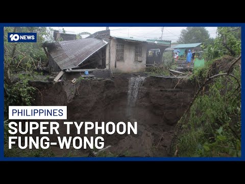 Two Dead, Millions Evacuated As Super Typhoon Fung-Wong Hits Philippines | 10 News