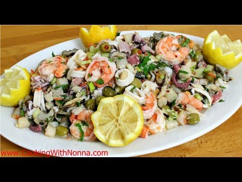 Seven Fishes Seafood  Salad -  Rossella's Cooking with Nonna