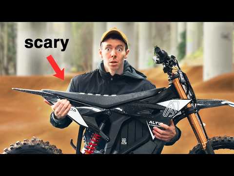 I Tried the World's Fastest Electric Mini Bike (too fast)