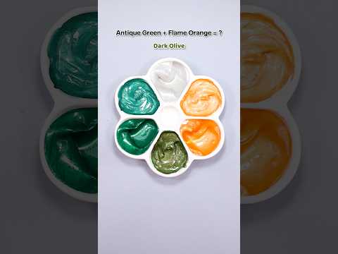 Making new Colors..Satisfying Color mixing🎨 #colormixing #satisfying #asmr