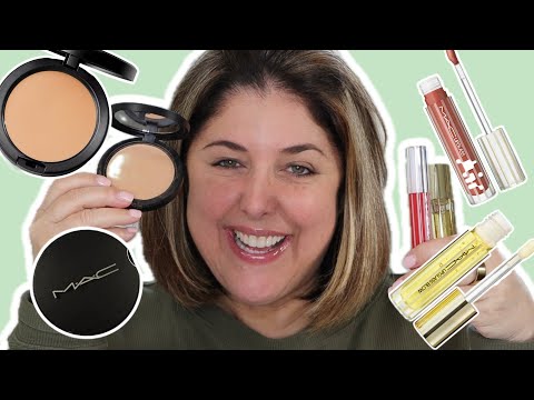 New! MAC Studio Fix Powder Plus Foundation! Lipglass Air and Lipglass Blow!