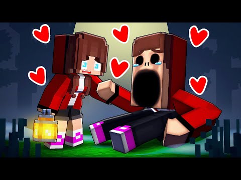 Scary Buried JJ is NOT a MONSTER... - Maizen Minecraft Animation