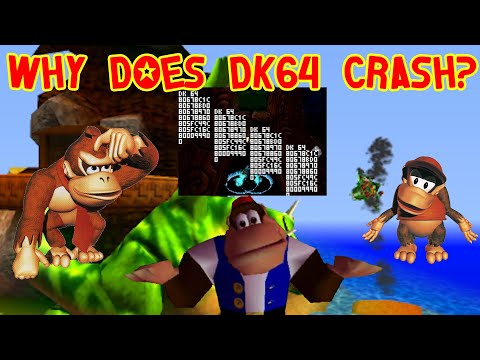 Digging into crash bugs in Donkey Kong 64 | White_Pointer Gaming
