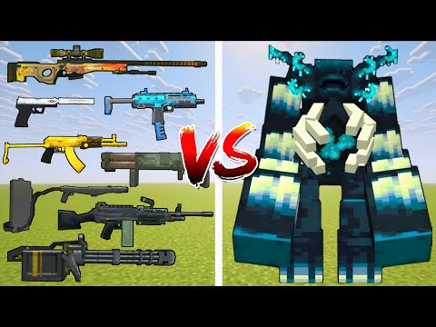 what ultimate TACz gun can defeat alpha mutant warden boss and other mutant bosses in a row