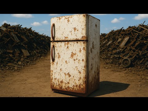 FULLY Restoration Transforming a Rusty Refrigerator Into a Fully Functional Machine Like Brand New