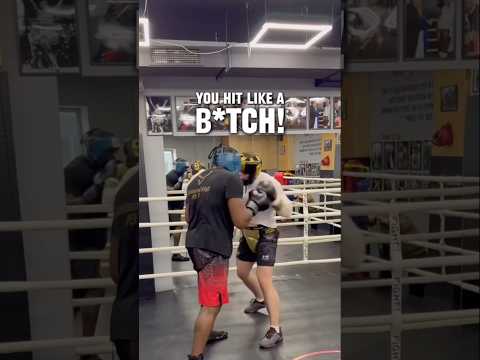 He Messed With The WRONG Sparring Partner…