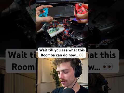 What happens when you hack your Roomba #python #raspberrypi