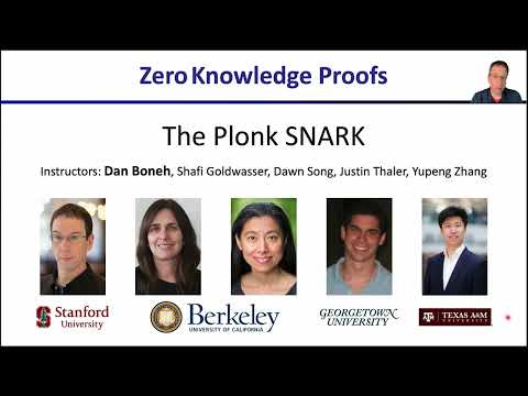 ZKP MOOC Lecture 5: The Plonk SNARK