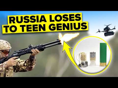 Ukrainian TEEN Finds GENIUS Way to TAKE OUT Russian Drones