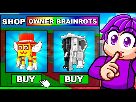 Steal A Brainrot, But You Can BUY OWNER BRAINROTS…