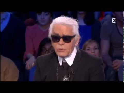 Karl Lagerfeld - On n'est pas couché 9 mars 2013 #ONPC