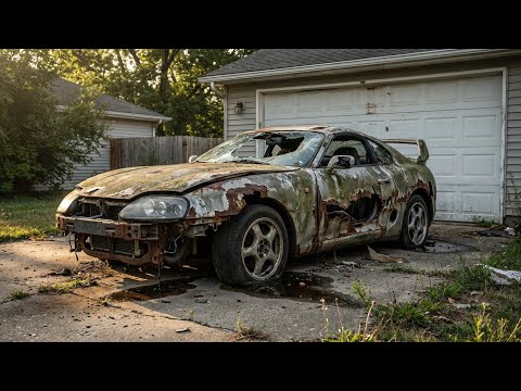 ASMR Car Restoration! Toyota Supra Mk4 Brought Back From Total Ruin to Like-New Finish