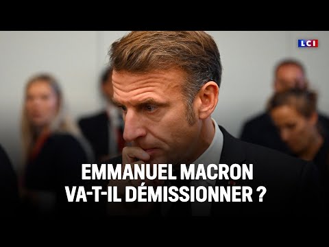 Crise politique : Emmanuel Macron sera-t-il prêt à démissionner ?｜LCI