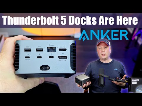 Thunderbolt 5 Docks Are Here For Macs - Anker Prime TB5  Docking Station