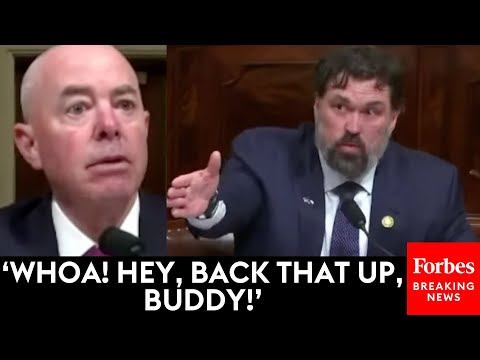 SHOCK MOMENT: Mayorkas Calls Morgan Luttrell 'Congresswoman,' Then Luttrell Reacts