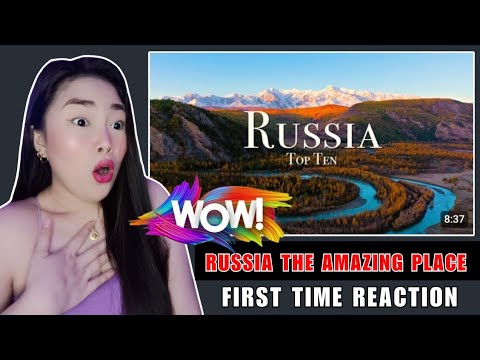First Time Reaction - Top 10 Places To Visit In Russia - 4K Travel Guide | WOW 😱