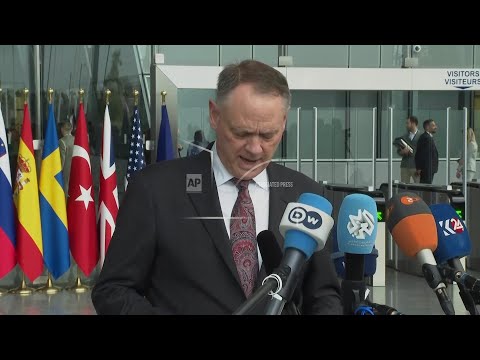 NATO defense ministers arrive in Brussels ahead of high-stakes summit