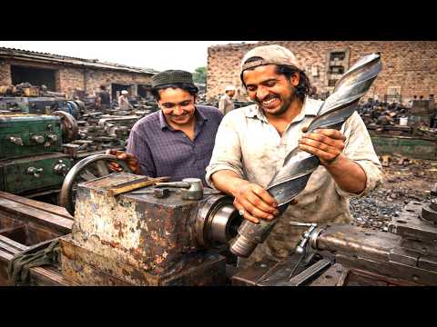 Why So Precise - How Pakistani Workshops Make Large Industrial Components - @Hydraulic Hands