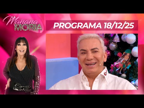 LA MAÑANA CON MORIA - PROGRAMA 18/12/25 - LAS INÉDITAS CONFESIONES DE FLAVIO MENDOZA A MORIA EN VIVO