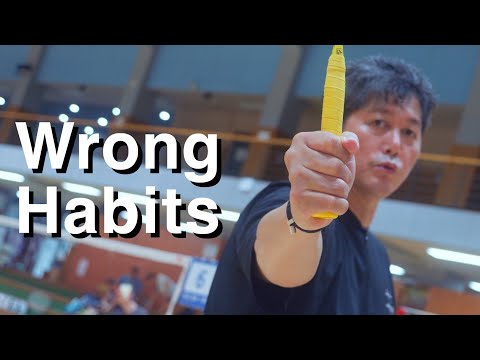 Badminton: Habits You Must Break