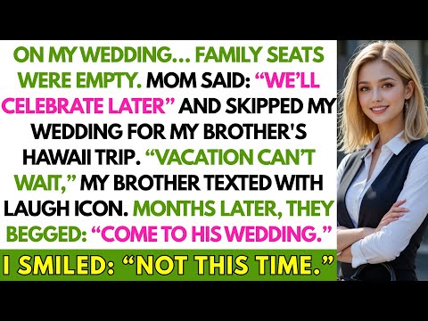 My Mom Skipped My Wedding for My Brother’s Hawaii Trip — Months Later I Said “Not This Time”