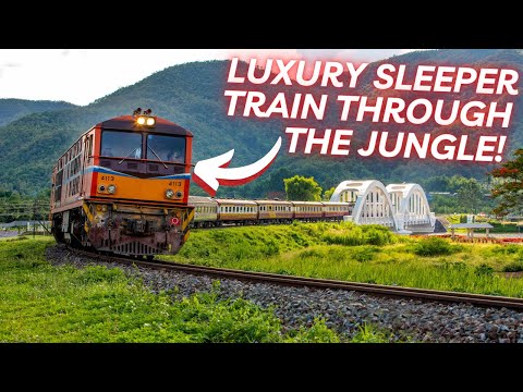 Bangkok to Chiang Mai by Sleeper Train through the JUNGLE!
