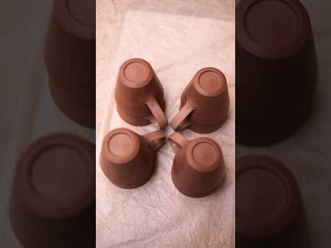 Pulling Arched Handles on Angular Cups