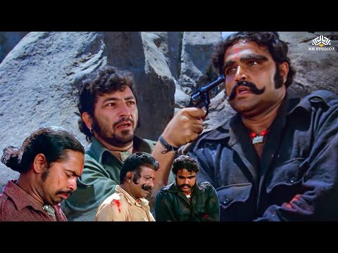 सुअर के बच्चों, वो दो थे और तुम तीन, फिर भी वापस आ गए? | Sholay Scene | Dharmendra, Amitabh Bachchan