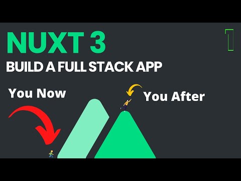 Nuxt 3 tutorial part 1. Build a full stack app with Nuxt 3