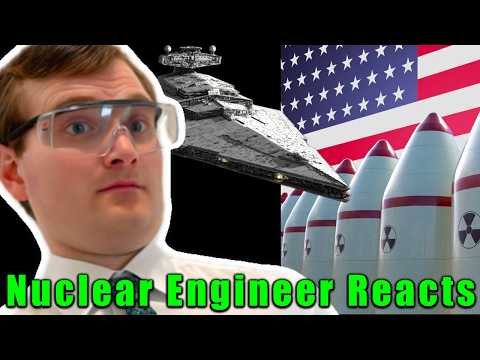 USA Nuclear Arsenal vs. Imperial Star Destroyer - Nuclear Engineer Reacts to EckhartsLadder