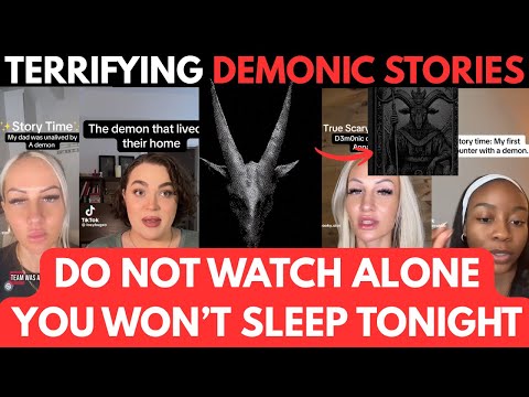 Terrifying Demonic Encounters | REAL Demon Stories #tiktokcompilation #horrorstories #demon #fyp