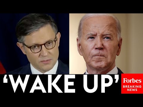 BREAKING NEWS: Speaker Johnson & House GOP Leaders Hammer Biden Over Border In Advance Of CNN Debate