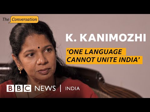 K. Kanimozhi on delimitation and Hindi 'imposition' | BBC News India