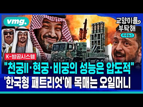 [지식뉴스] "천궁-ll•현궁•비궁 성능은 압도적"..중동 오일머니가 '한국형 패트리엇'에 목매는 이유 (ft.김태훈 SBS 국방전문기자) / 교양이를 부탁해 / 비디오머그