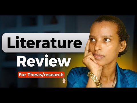 🛑 How to Write a Literature Review Properly | ተማሪዎች የሚሰሩት ትልቅ ስህተት!| Literature Review አፃፃፍ ከ A-Z