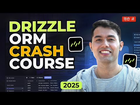 Drizzle ORM Full Course Tutorial For Beginners🔥