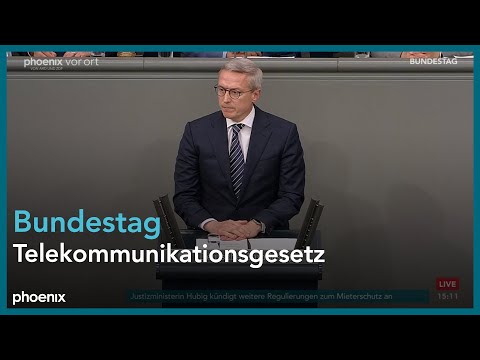 Bundestagsdebatte zum Telekommunikationsgesetz am 05.06.25